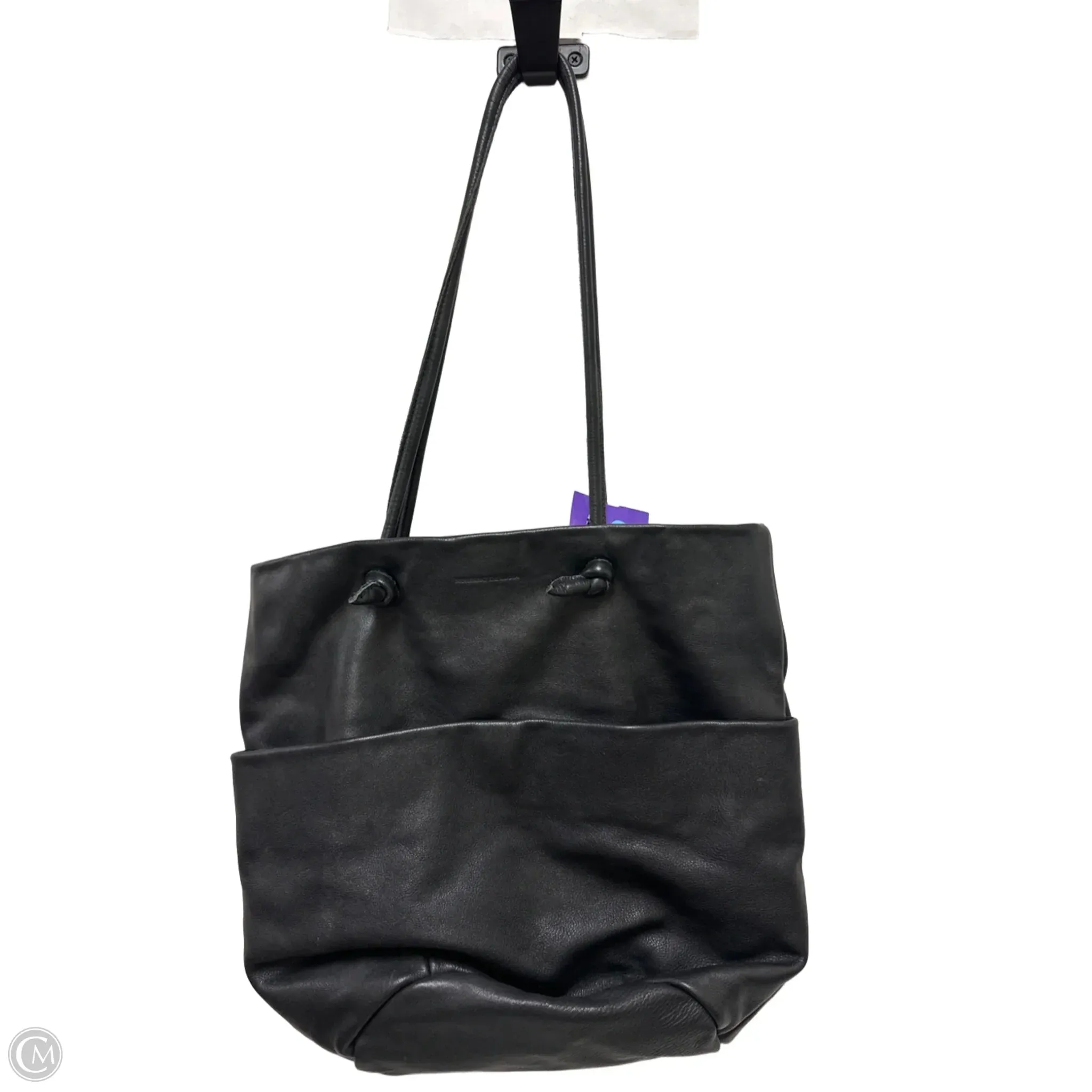Handbag Leather By Cma, Size: Large