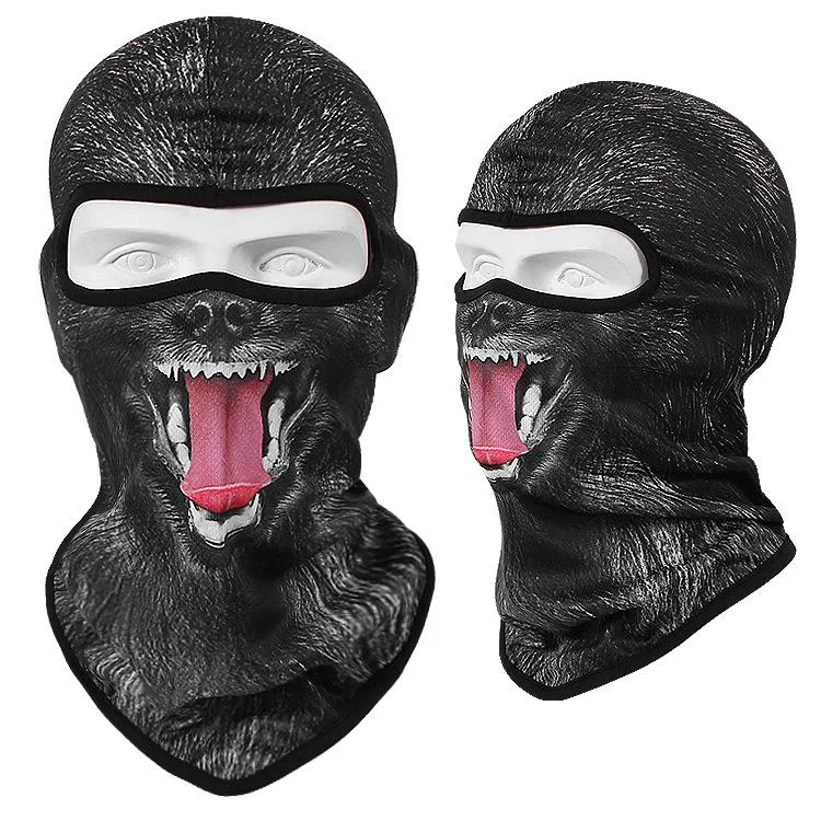 Headgear Animal Mask Hat Scarf