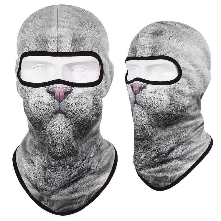 Headgear Animal Mask Hat Scarf