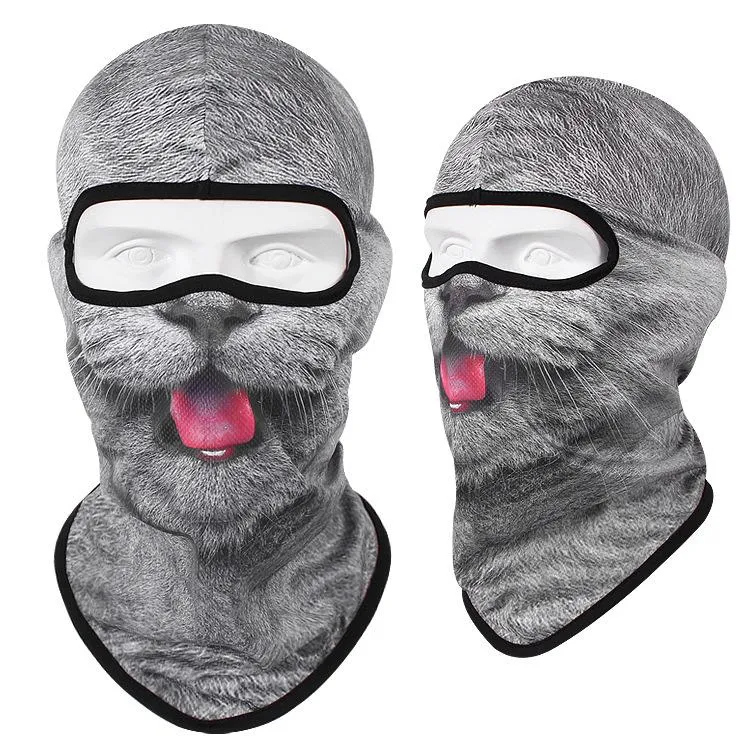 Headgear Animal Mask Hat Scarf