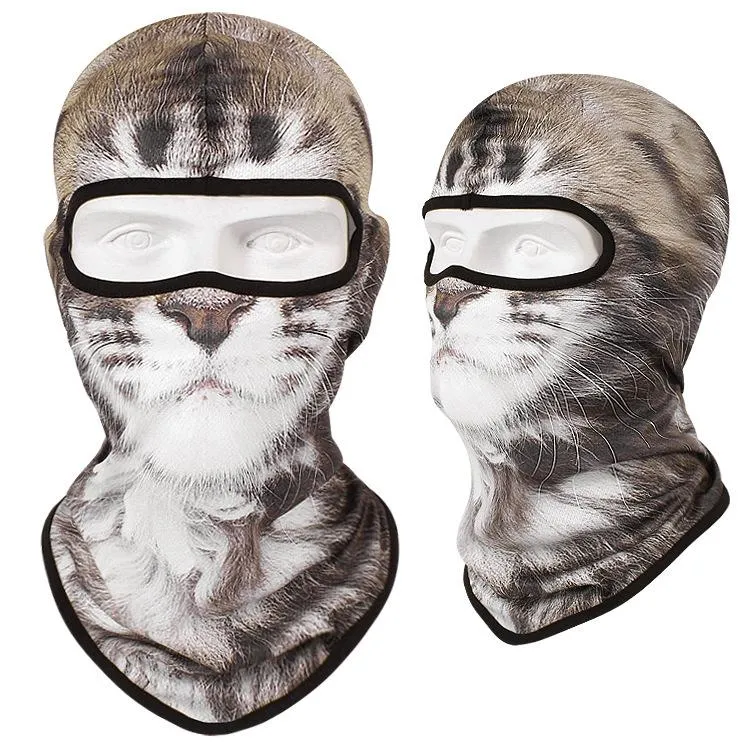 Headgear Animal Mask Hat Scarf