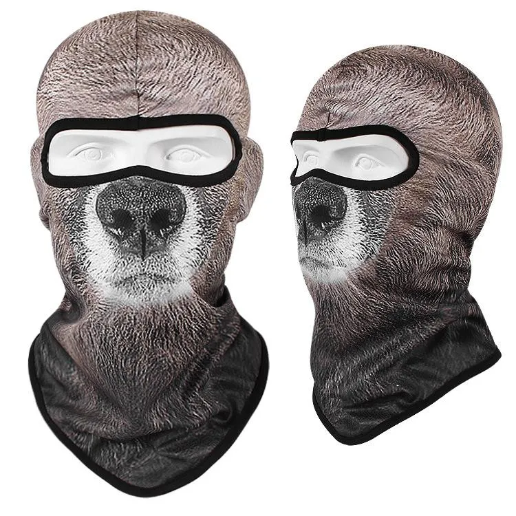 Headgear Animal Mask Hat Scarf
