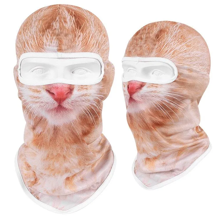 Headgear Animal Mask Hat Scarf