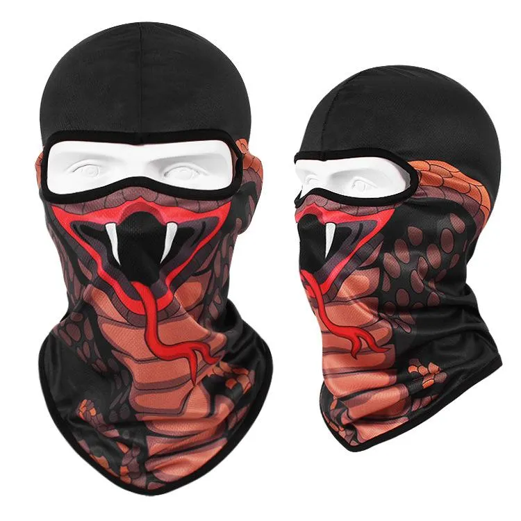 Headgear Animal Mask Hat Scarf