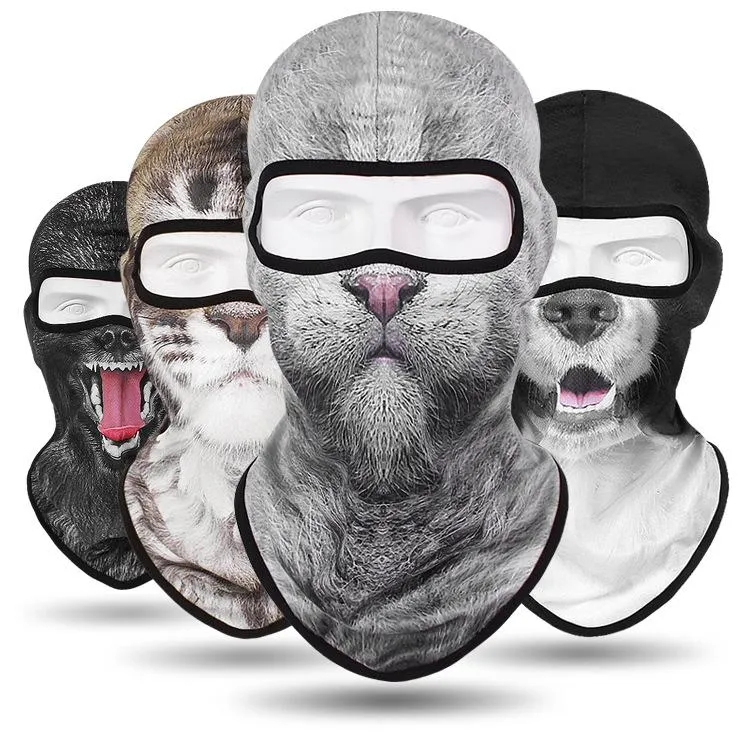 Headgear Animal Mask Hat Scarf