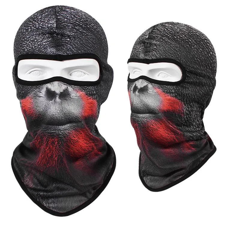 Headgear Animal Mask Hat Scarf