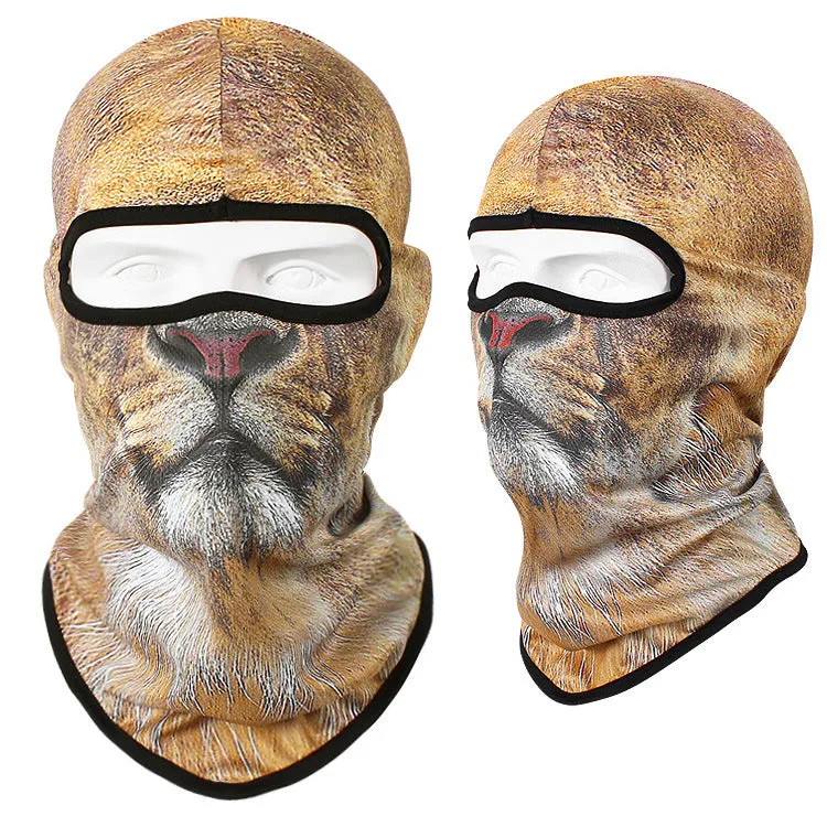 Headgear Animal Mask Hat Scarf