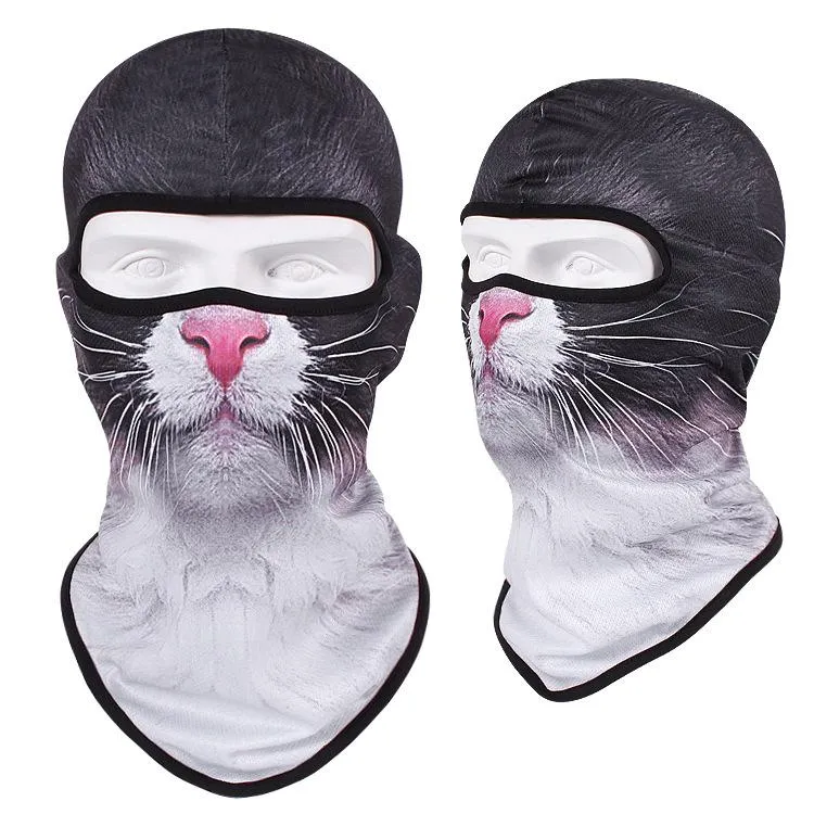 Headgear Animal Mask Hat Scarf