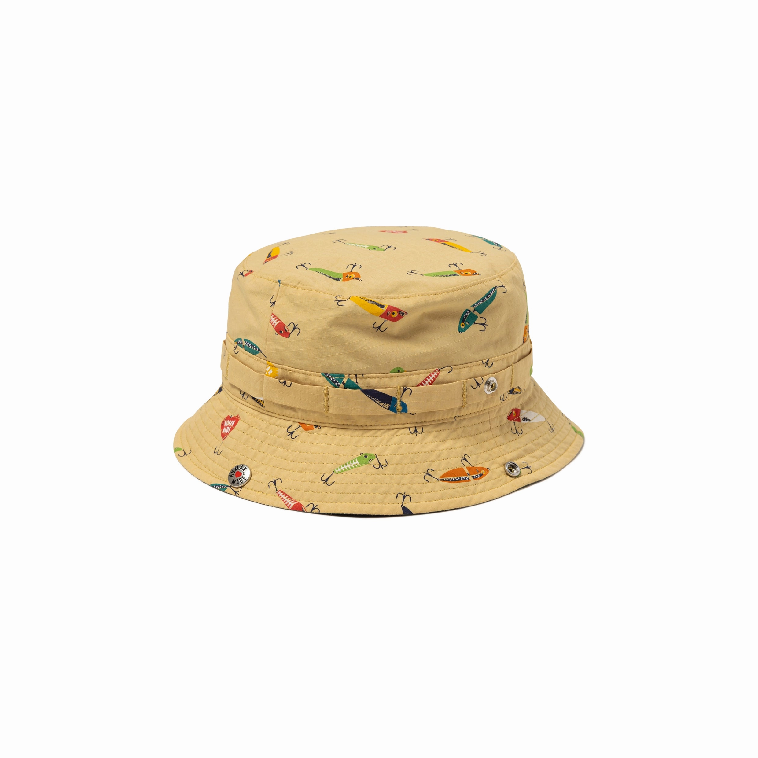 Human Made Reversible Bucket Hat Beige HM29GD019