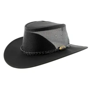 Jacaru Hats Rizon PU Suede - Black