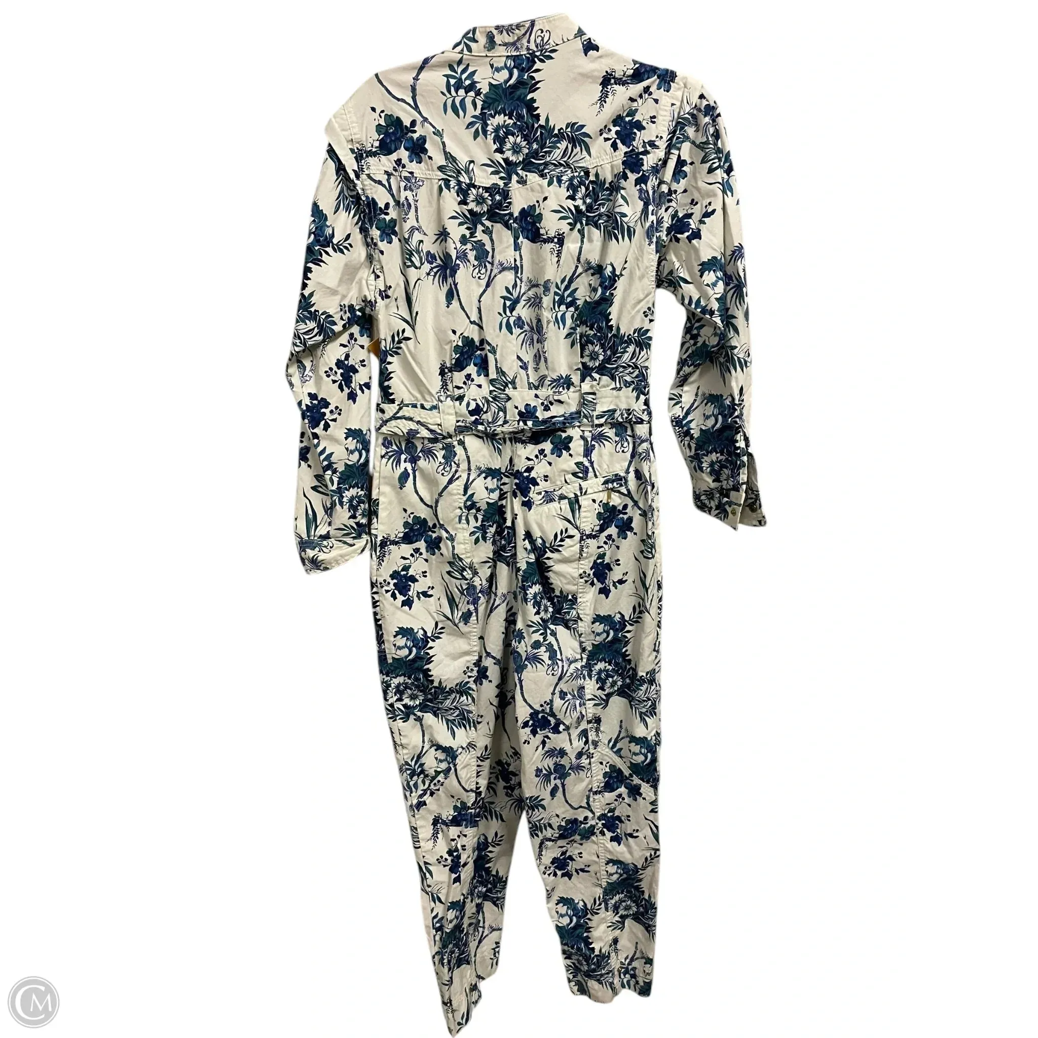 Jumpsuit By Anthropologie In Floral Print, Size: 4
