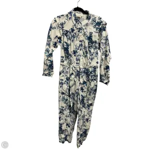 Jumpsuit By Anthropologie In Floral Print, Size: 4
