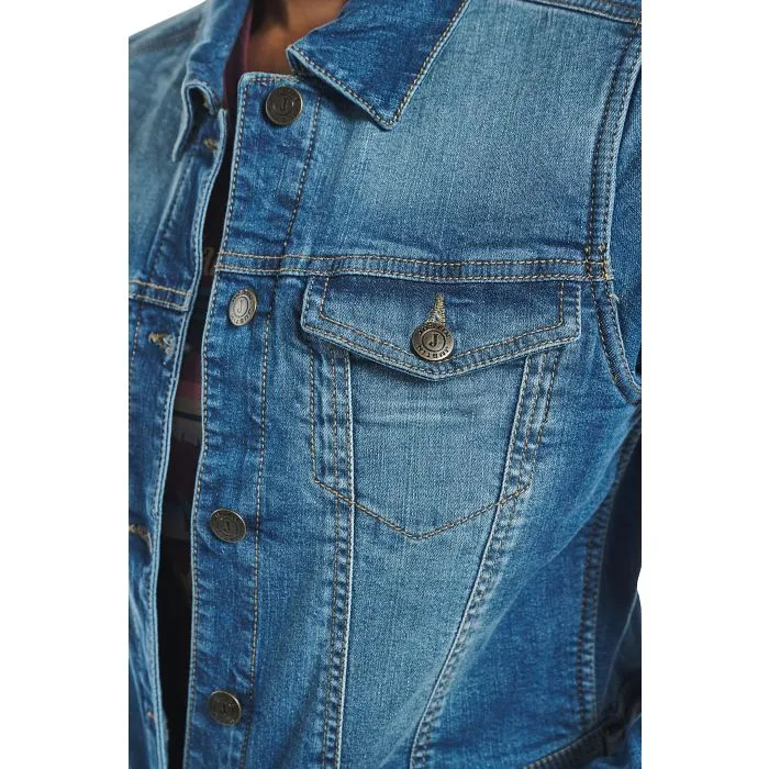 Justin Brands Ladies Cotton Denim Jacket J-2296
