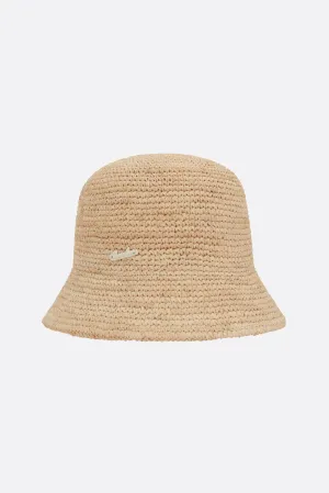 Koko bucket hat in straw