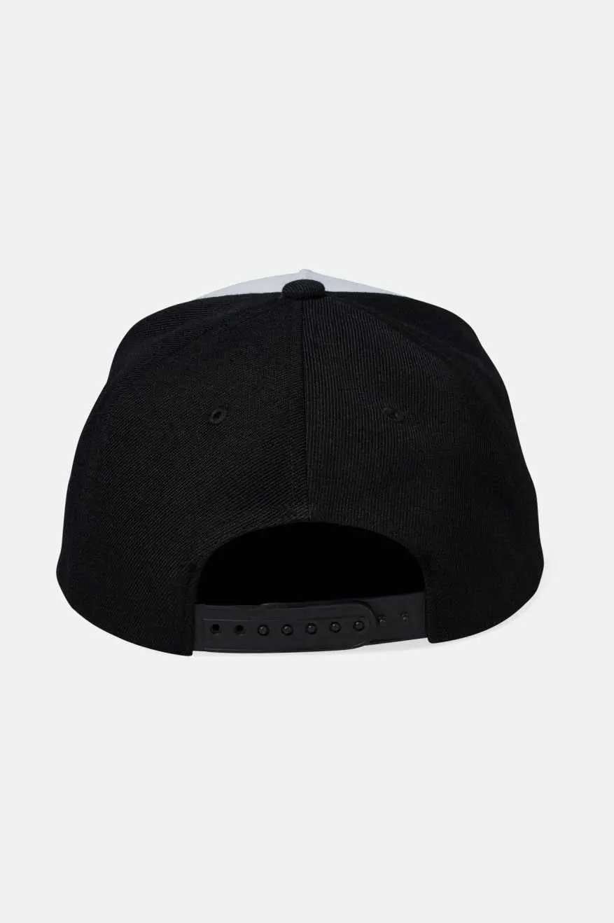 Linwood Netplus Snapback - Black/White/Black