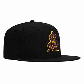 New Era 59Fifty Arizona State Sun Devils AS Hat - Black. Maroon. Gold