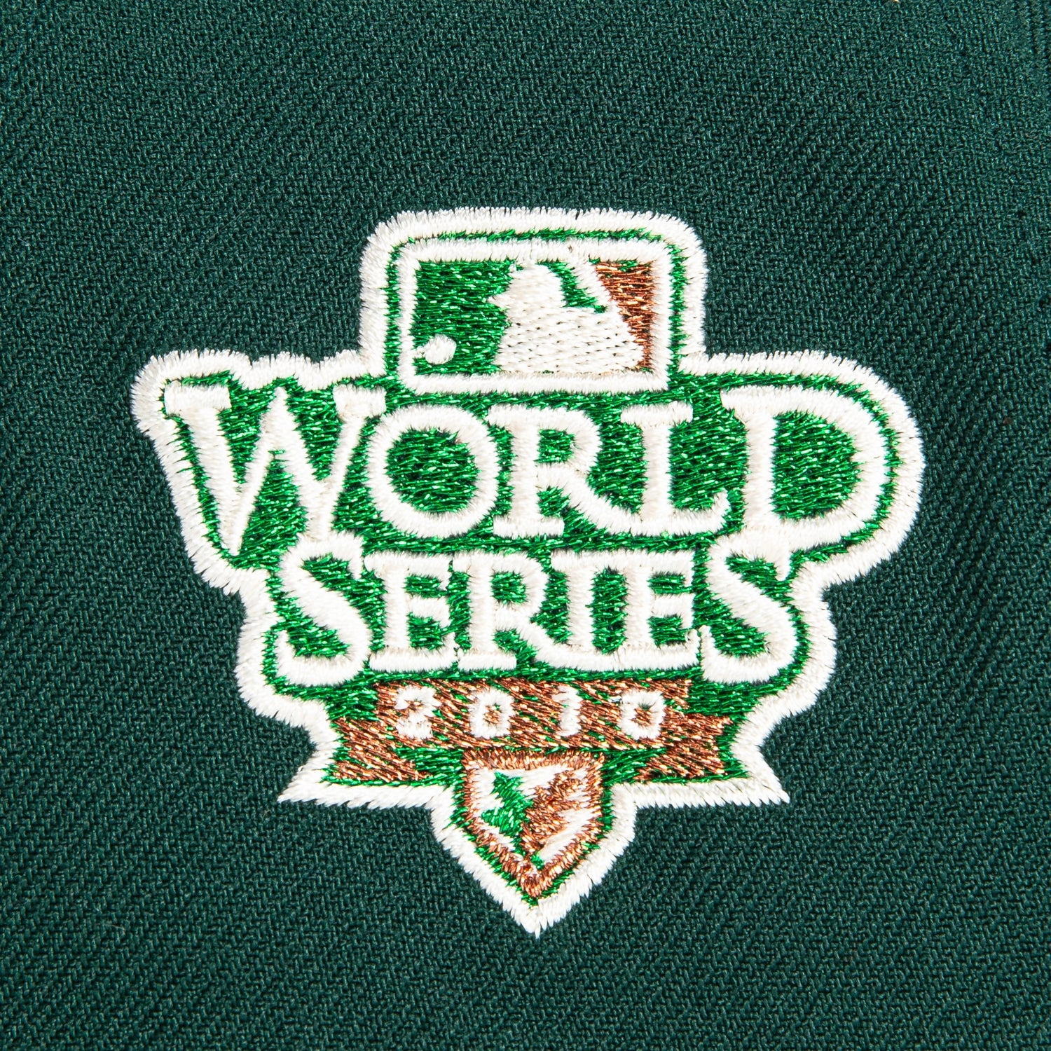 New Era 9Forty A-Frame San Francisco Giants 2010 World Series Patch Snapback Hat - Green. White