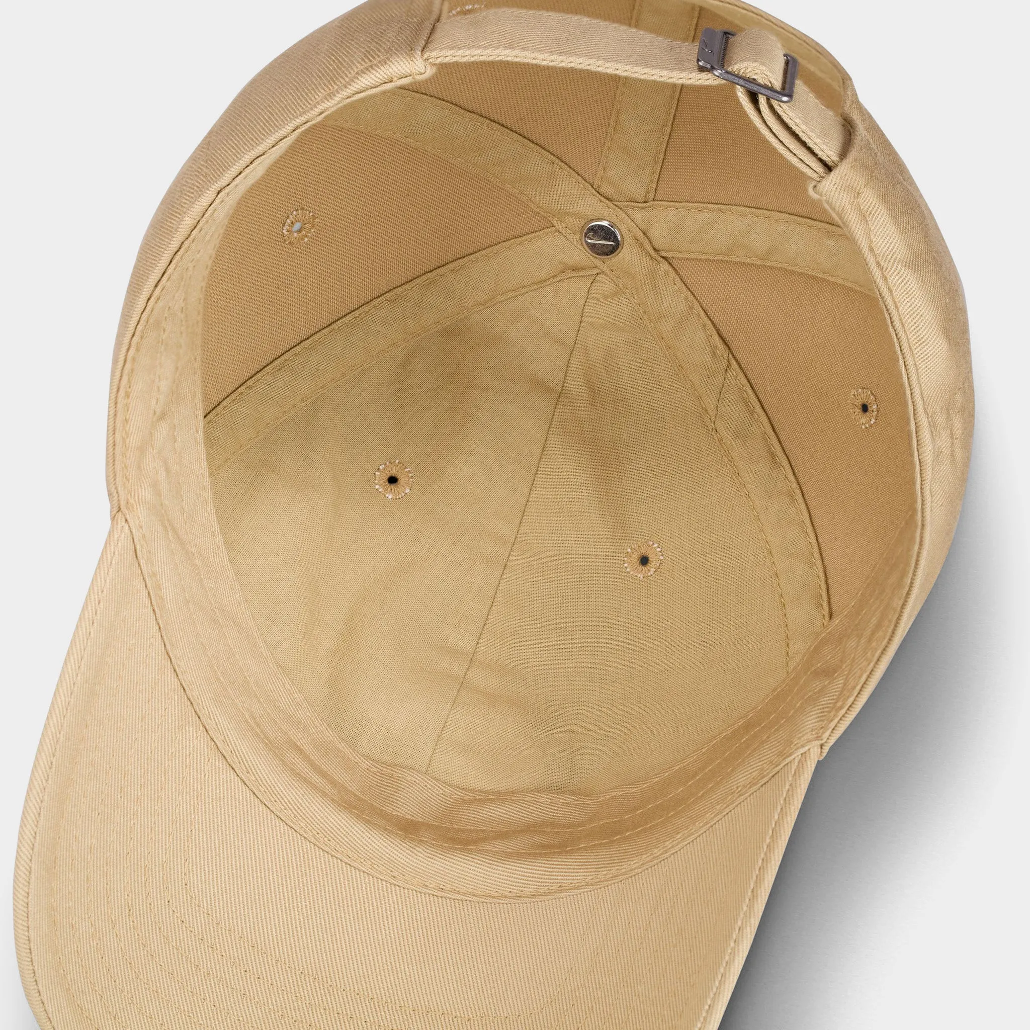 Nike Club Unstructured Futura Wash Cap Beige/ White