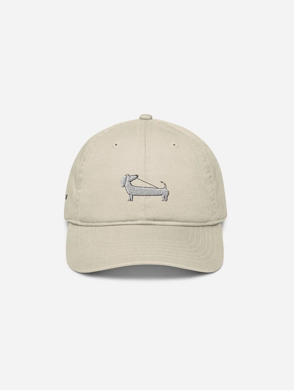 Nina Woof Organic Cotton Dachshund Cap | Multiple Colours