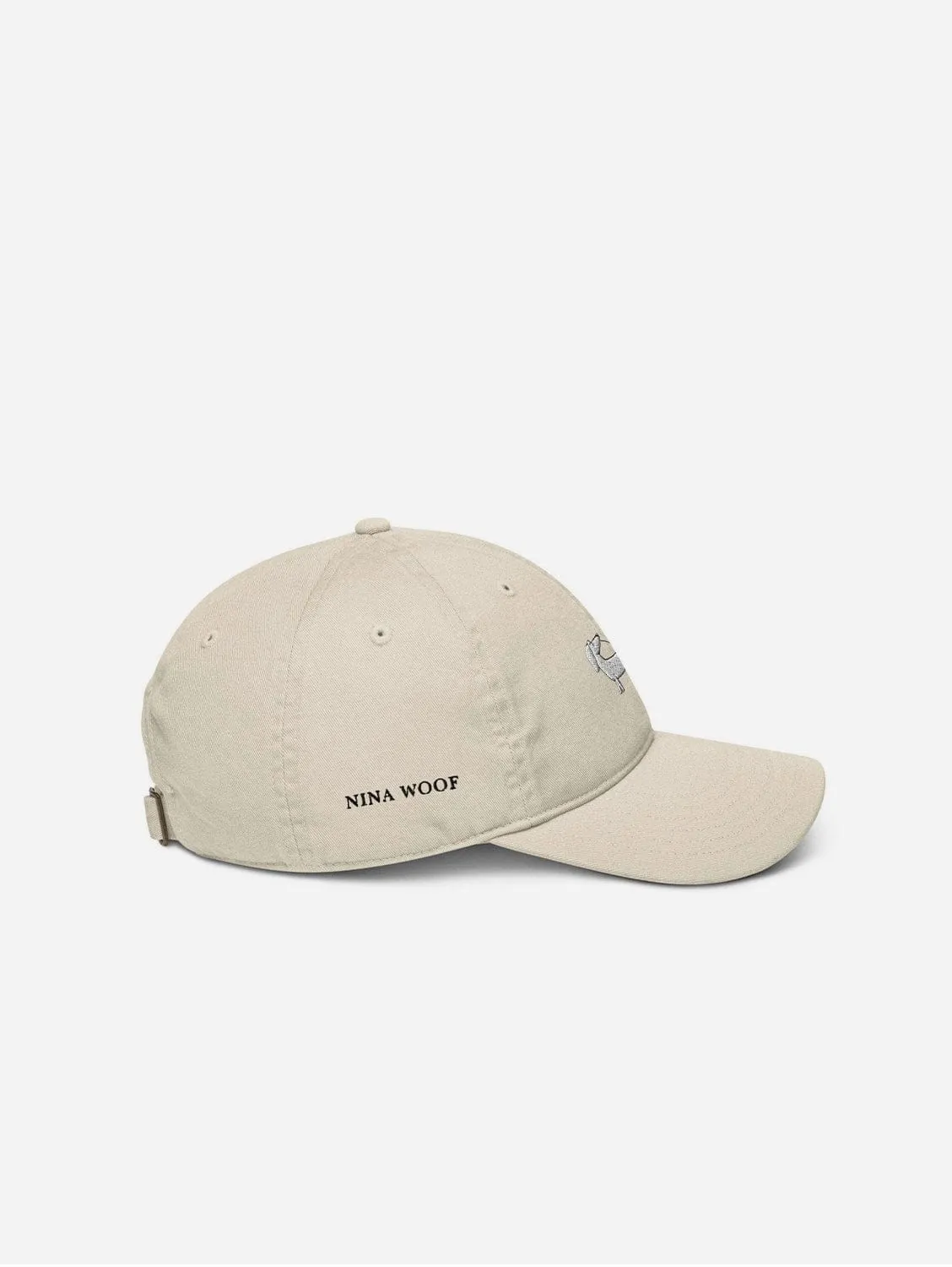 Nina Woof Organic Cotton Dachshund Cap | Multiple Colours