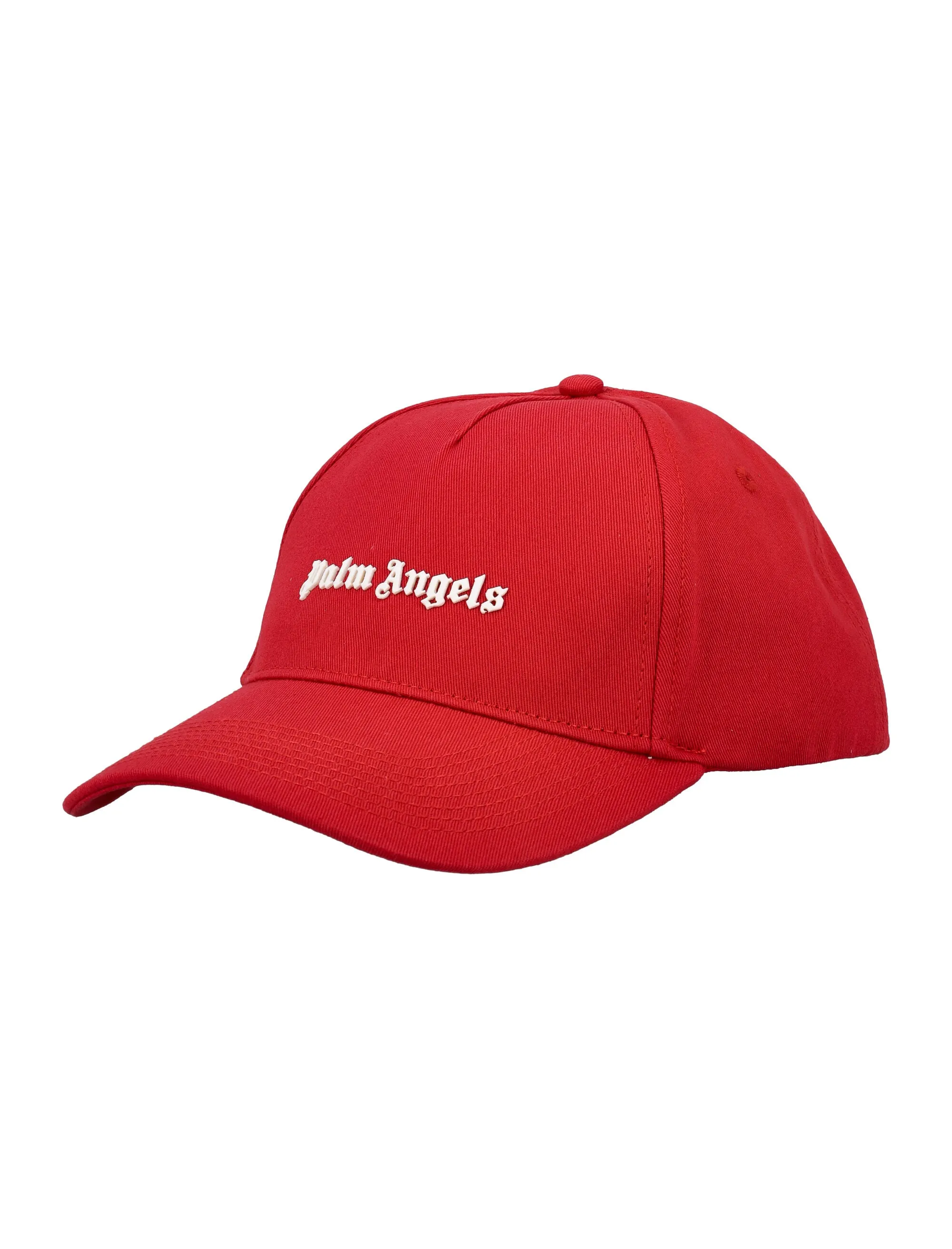 Palm Angels Classic Logo Detailed Baseball Hat