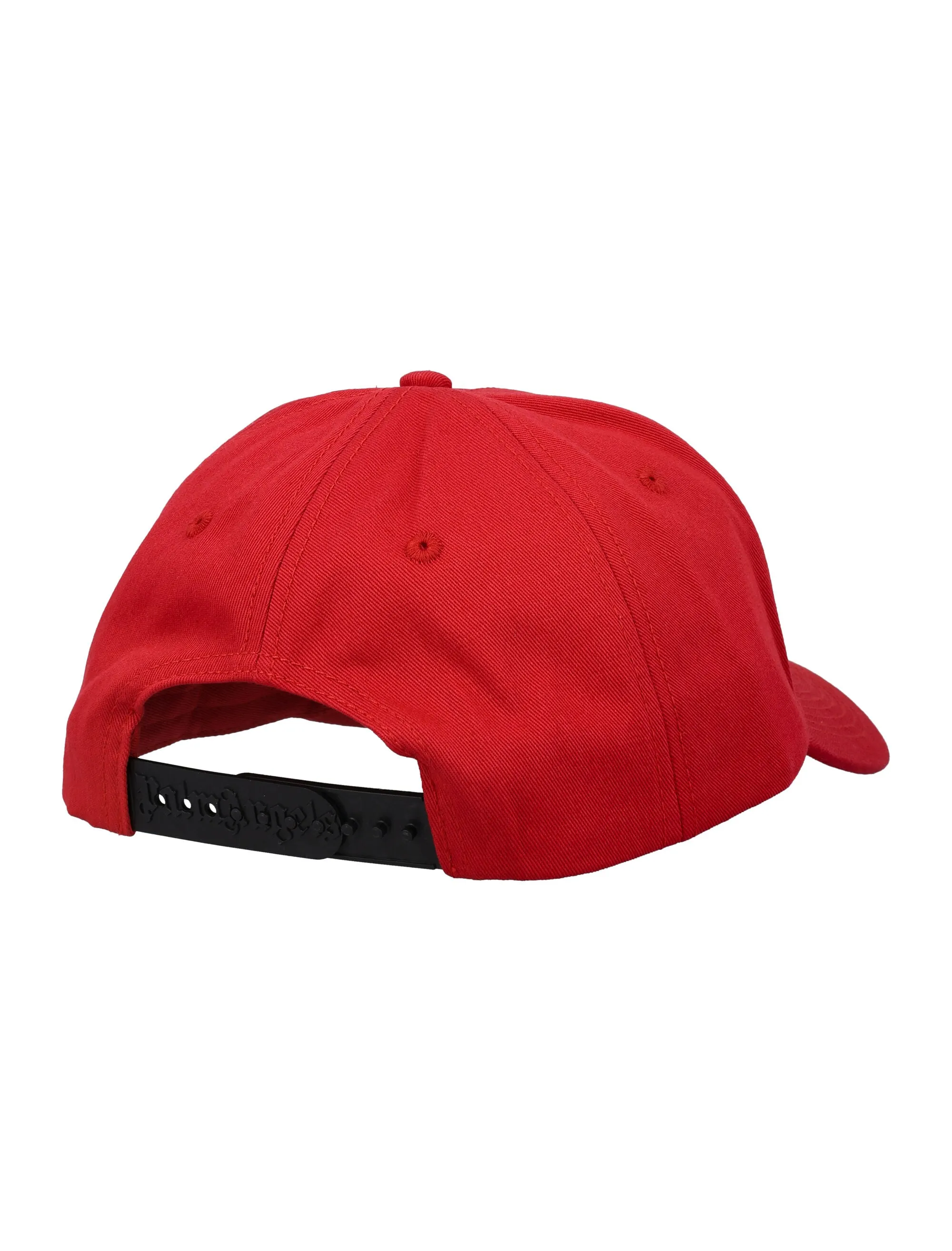 Palm Angels Classic Logo Detailed Baseball Hat