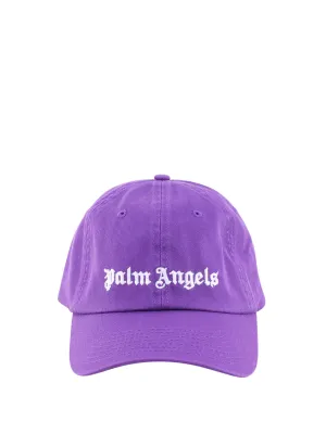 Palm Angels Classic Logo Embroidered Baseball Cap