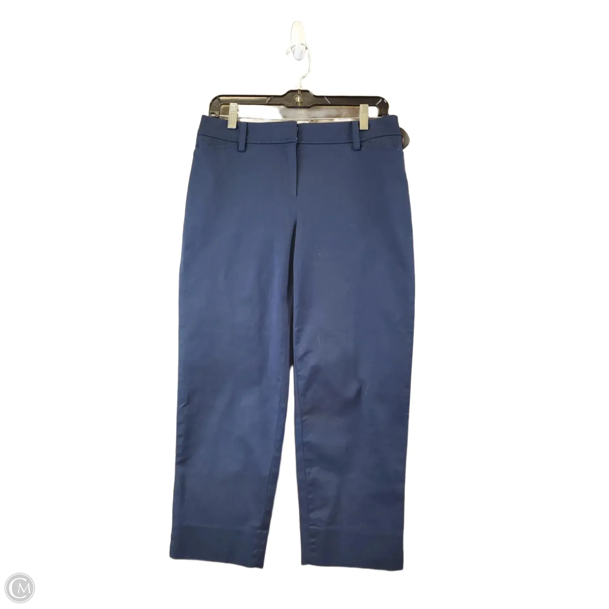 Pants Cropped By Talbots In Navy, Size: 4p
