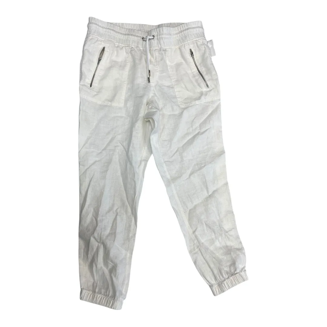 Pants Linen By Athleta In White, Size:8P