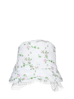 Philosophy Di Lorenzo Serafini Tulle-Trim Bucket Hat