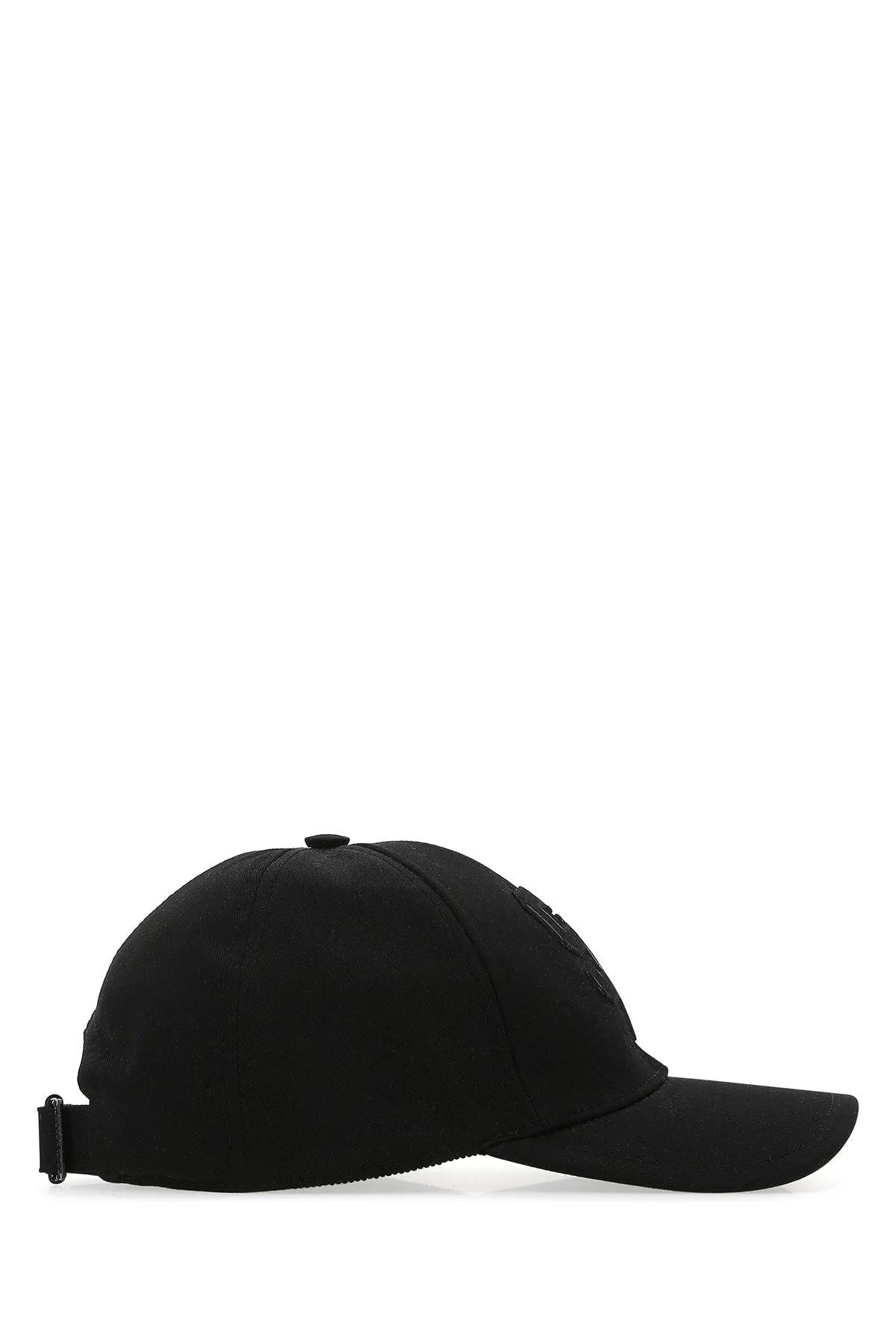 Saint Laurent Logo Patch Curved Peak Baseball Cap