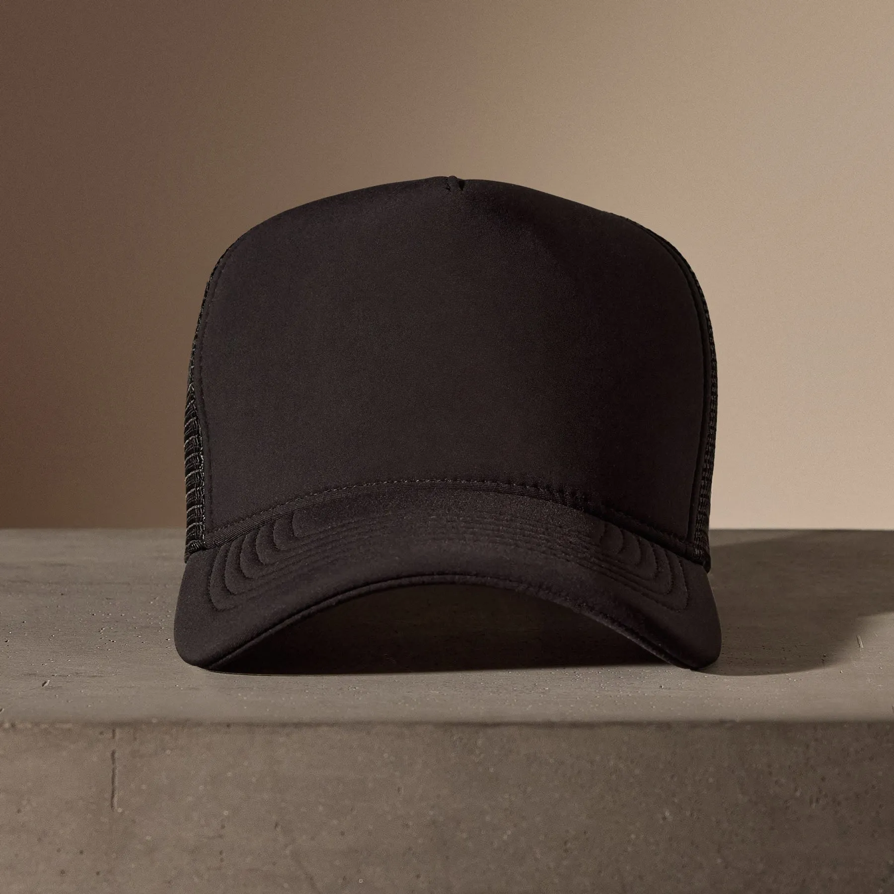 Scuba Trucker Hat - Black