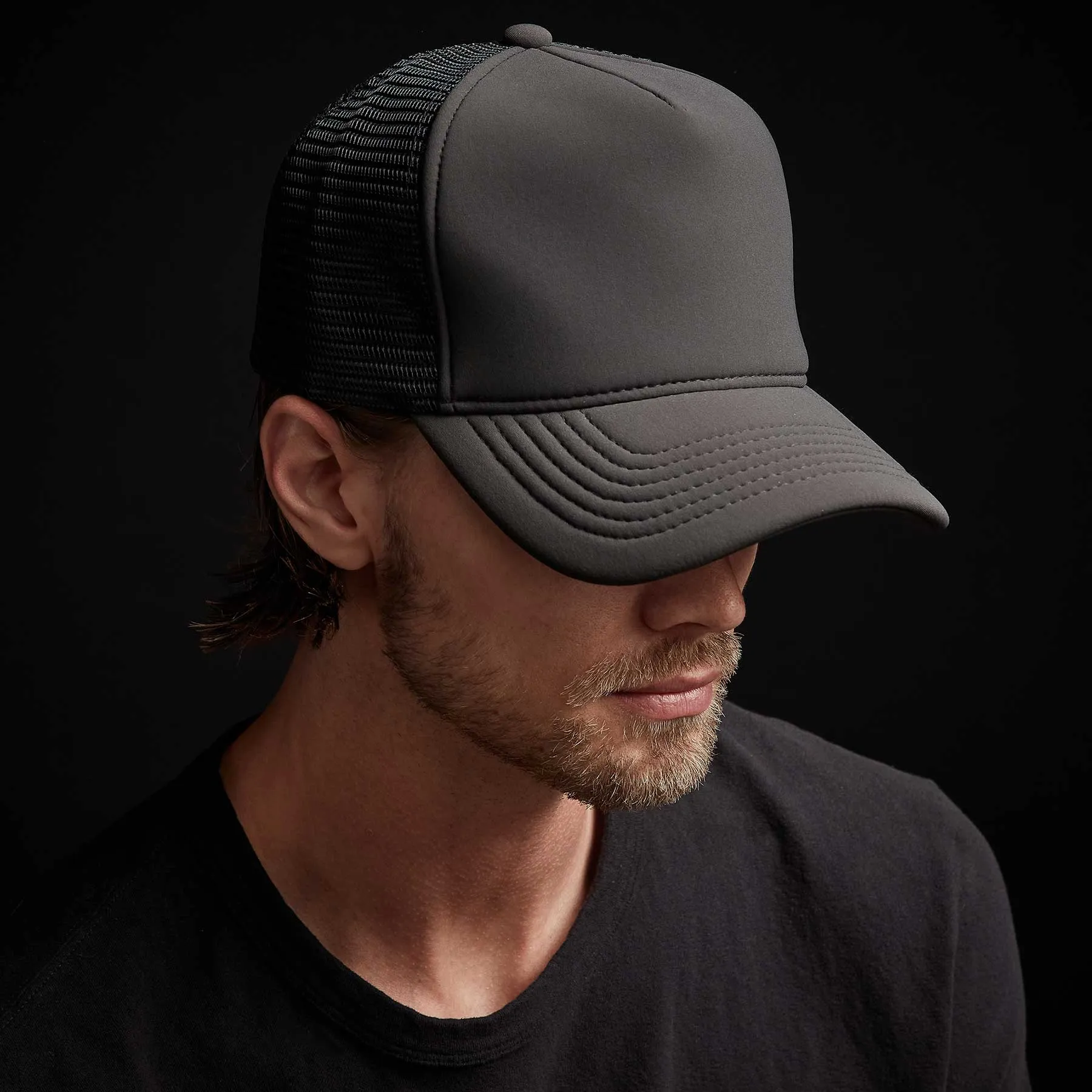 Scuba Trucker Hat - Carbon Grey
