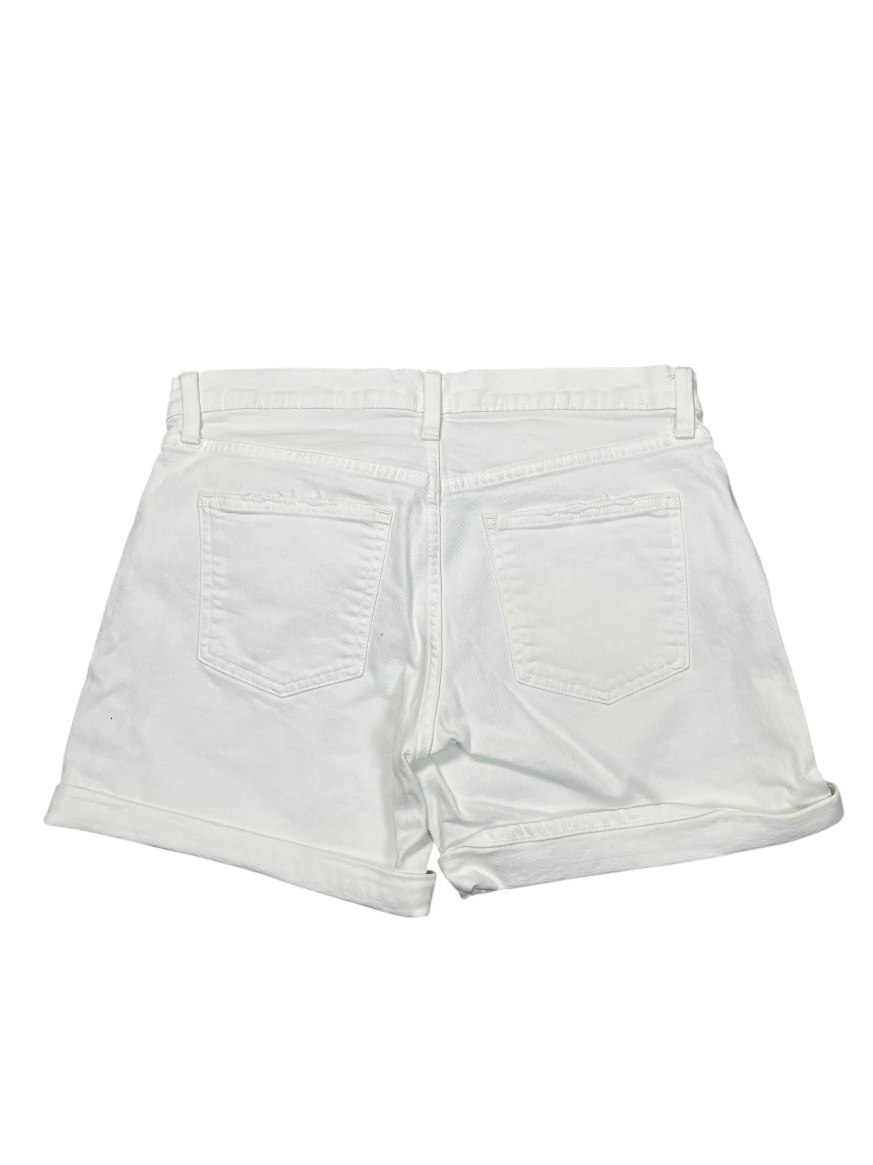 Shorts By Gap In White Denim, Size:M
