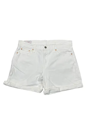 Shorts By Gap In White Denim, Size:M