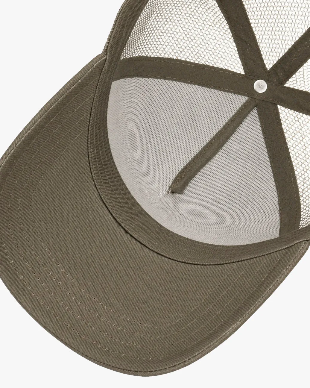 Stetson Cotton Trucker Cap - Olive