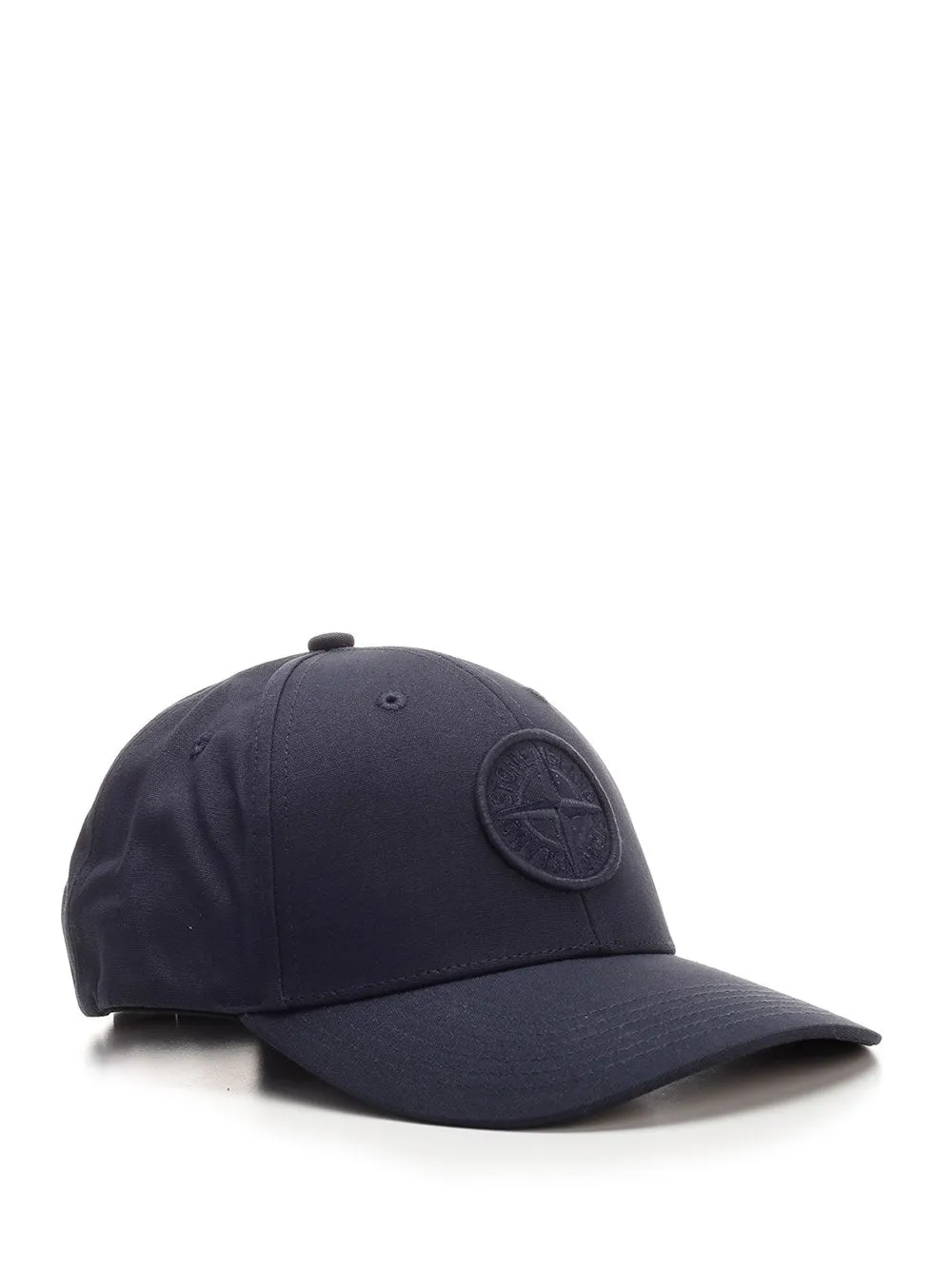 Stone Island Logo Embroidered Baseball Cap