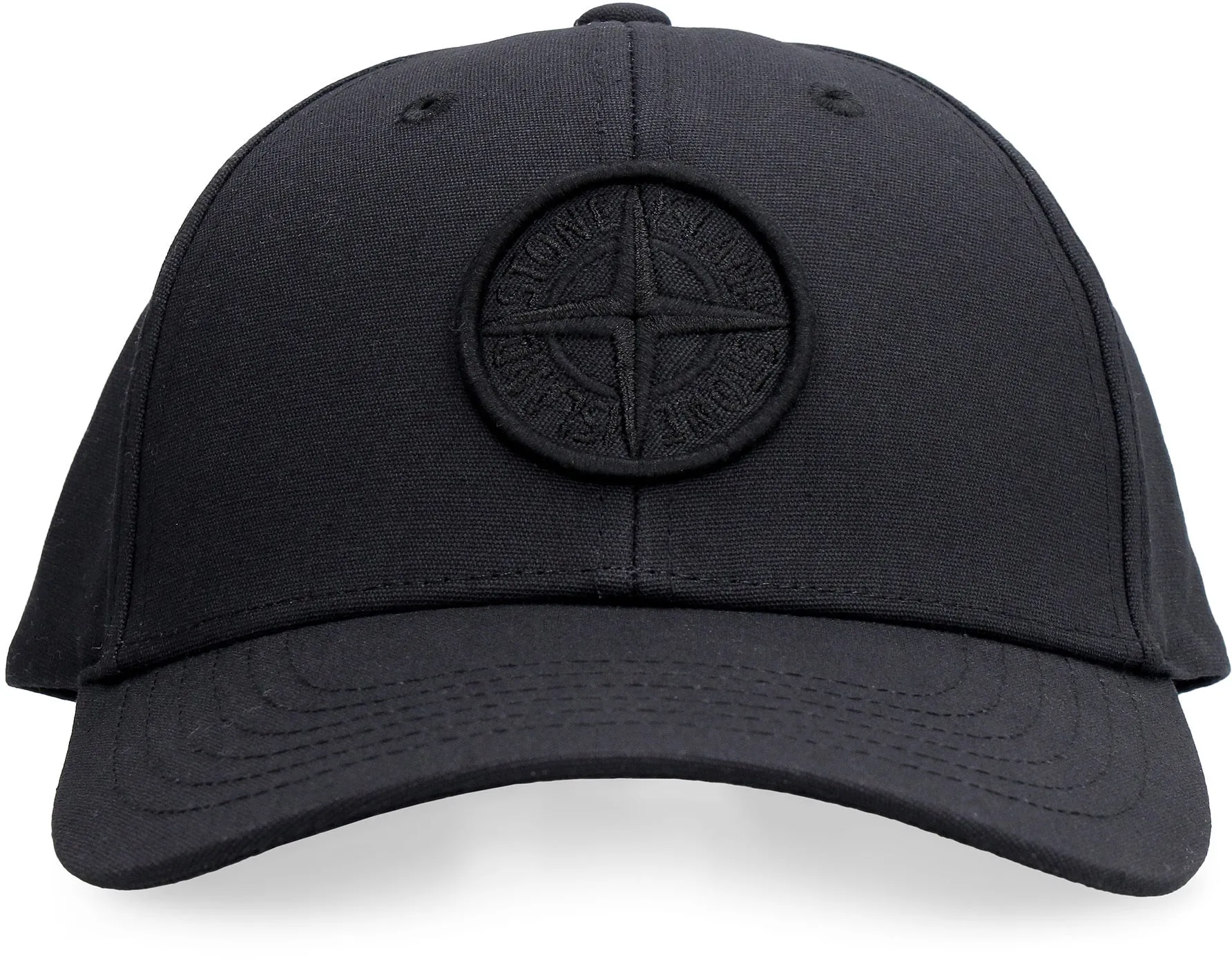 Stone Island Logo Embroidered Baseball Cap