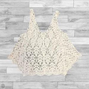 Tank Top By Clothes Mentor In White, Size: L
