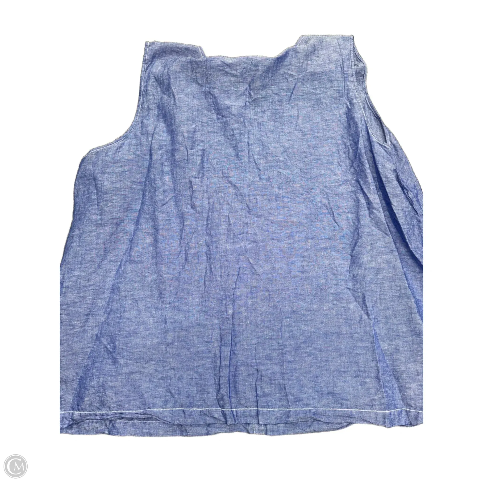 Tank Top By Liz Claiborne In Blue, Size: 3x