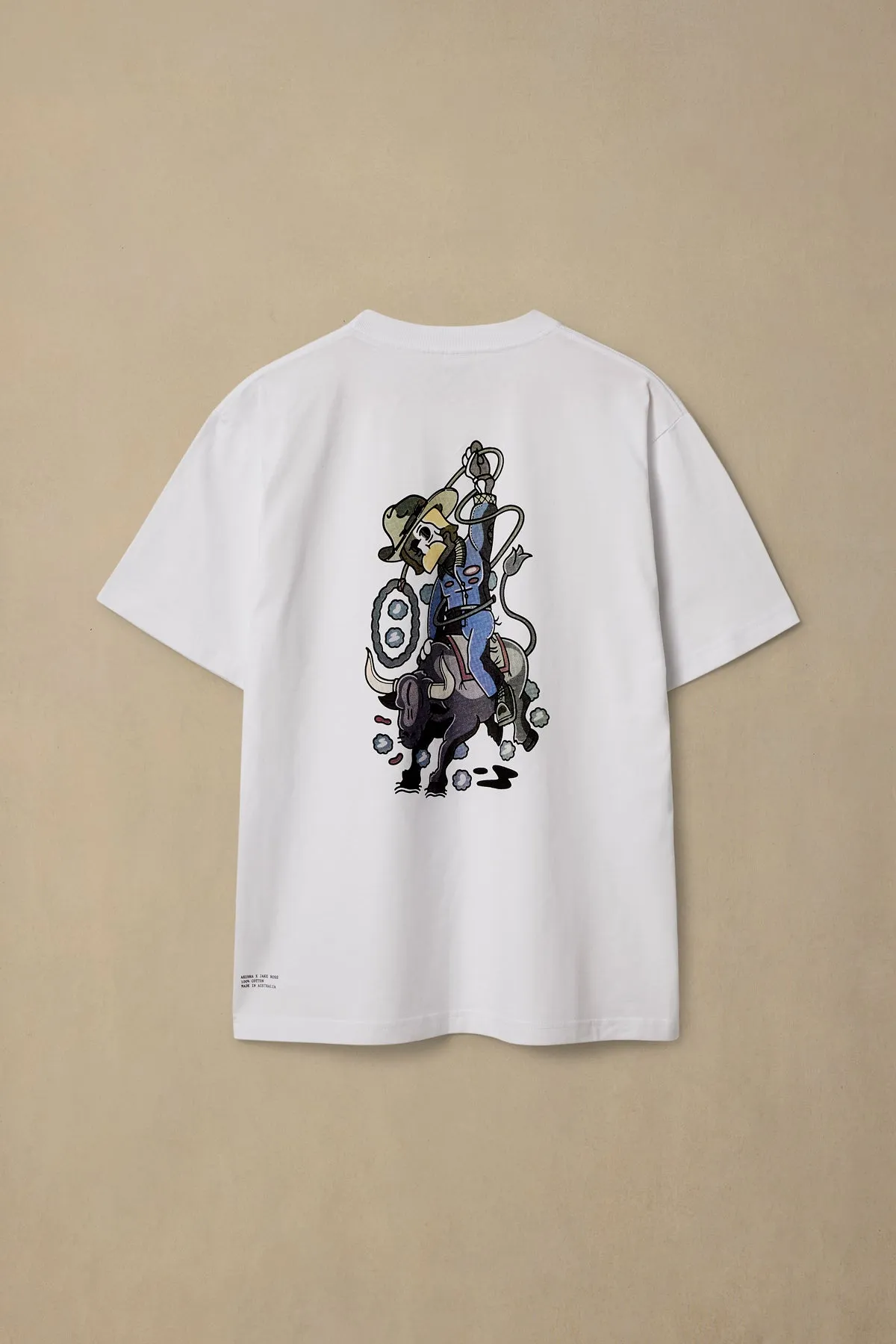 Tee 002 - Akubra x Jake Ross - Rough Rider