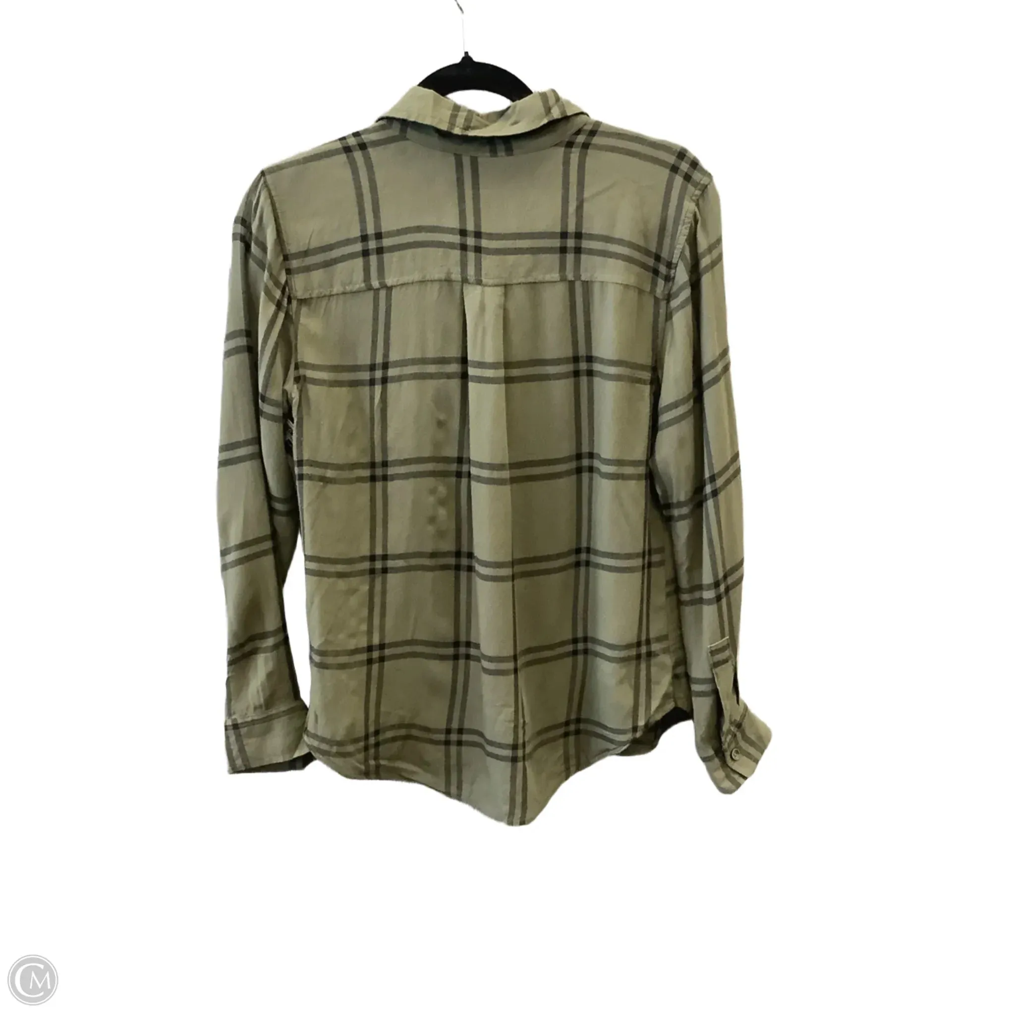 Top Long Sleeve By Time And Tru In Green, Size: S