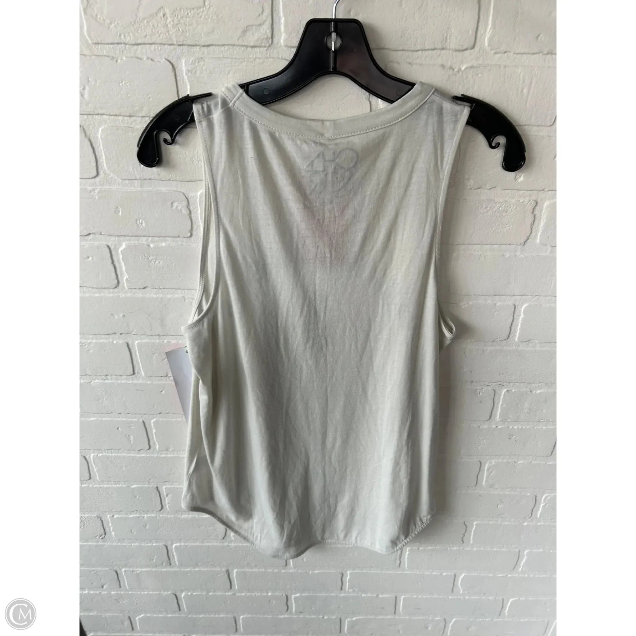Top Sleeveless Basic By Chaser In Grey, Size: L