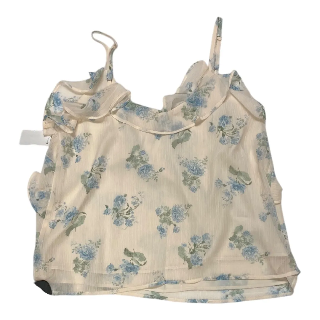 Top Sleeveless By Loft In Multi, Size:S