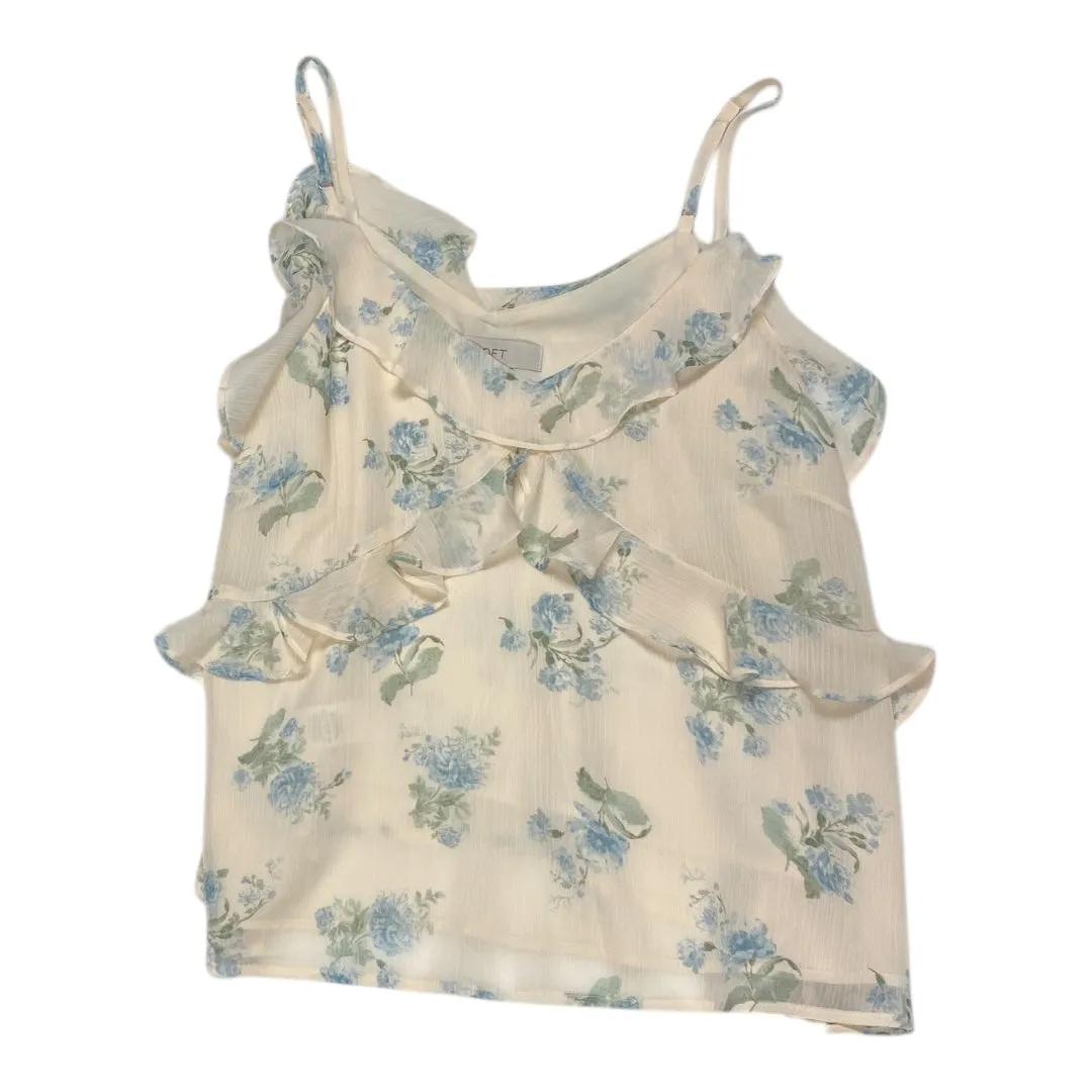 Top Sleeveless By Loft In Multi, Size:S