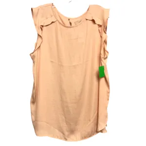 Top Sleeveless By Loft In Pink, Size:Xl