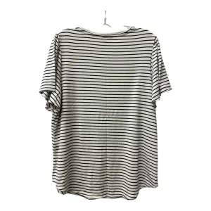 Top Ss By Chicos In Black & White, Size:L