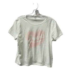 Top Ss By J. Crew In White, Size:L