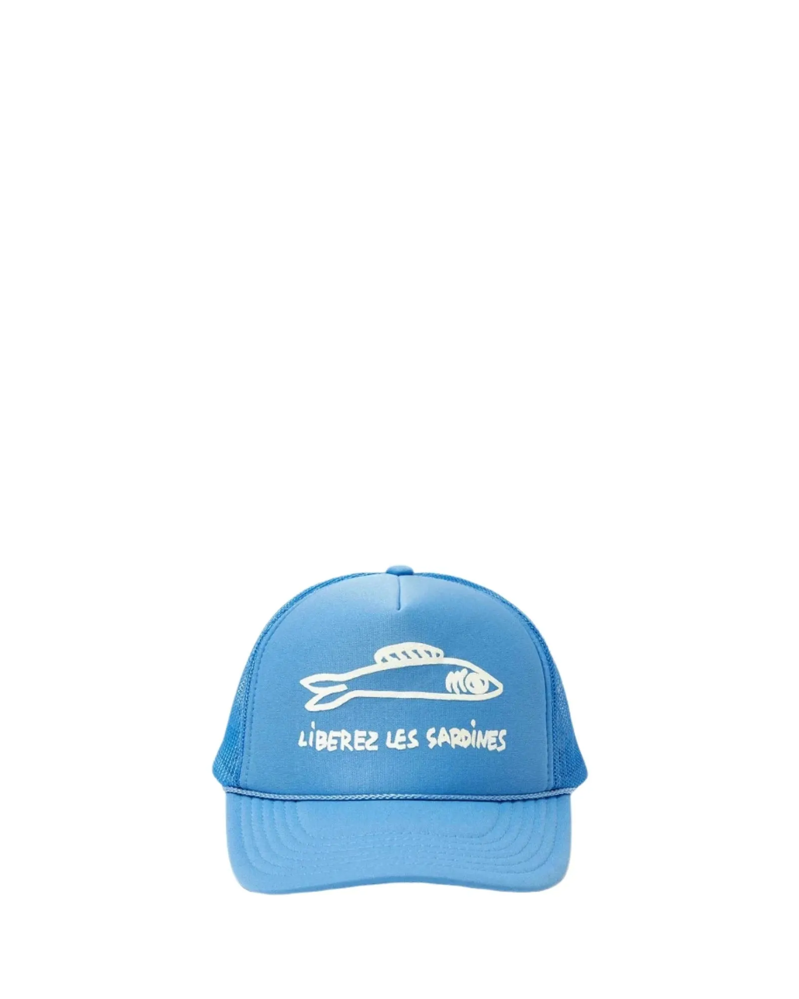 Trucker Hat Sky Blue w/ Cream Liberez Les Sardines