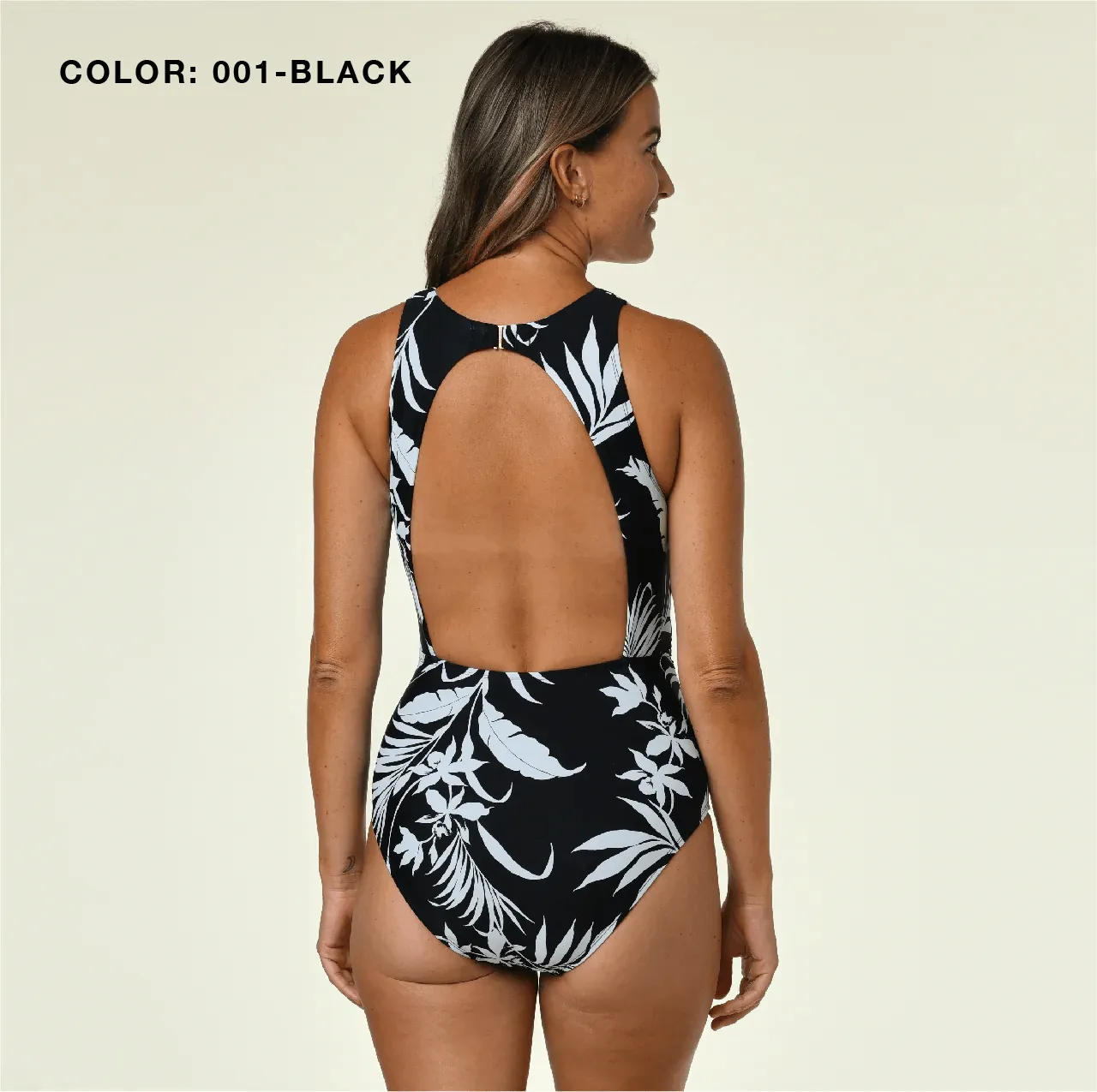WOMENS HIGH NECK ONE PIECE